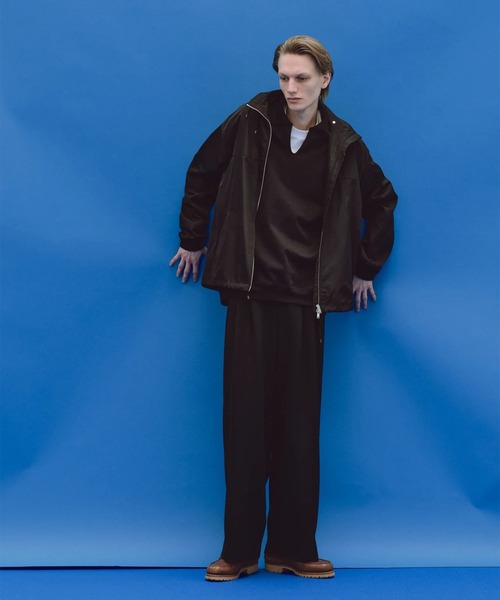 カバーオール 「markaware/marka」ポロワースタキシードクロス