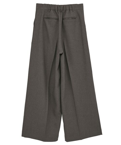 GARAGE OF GOOD CLOTHING（ガレージオブグッドクロージング）の「【日本製】ツィード調２タックワイドパンツ（その他パンツ・レディース・グレー・38/36）」の13枚目の写真