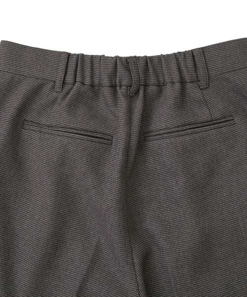 GARAGE OF GOOD CLOTHING（ガレージオブグッドクロージング）の「【日本製】ツィード調２タックワイドパンツ（その他パンツ・レディース・グレー・38/36）」の15枚目の写真