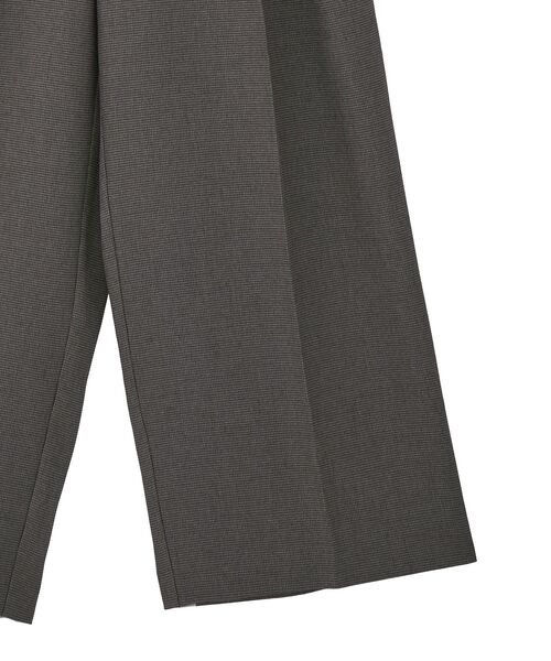 GARAGE OF GOOD CLOTHING（ガレージオブグッドクロージング）の「【日本製】ツィード調２タックワイドパンツ（その他パンツ・レディース・グレー・38/36）」の16枚目の写真