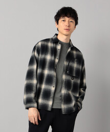 β MEN（ベータメン）の「オンブレ―チェック柄 シ ャツ（シャツ/ブラウス）」