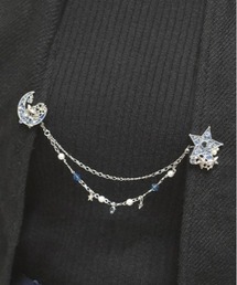 axes femme | 月×星装飾ストールクリップ(その他雑貨)