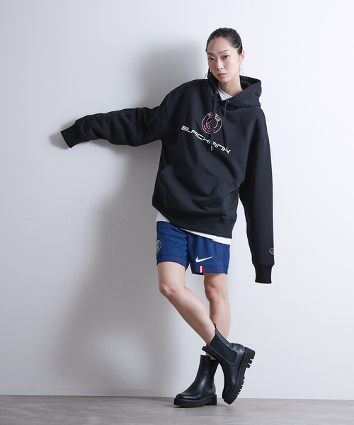 PARIS SAINT-GERMAIN(パリサンジェルマン)の「【BlackpinkxPSG 】BlackpinkxPSG Paris 16 Elevated Hoodie ST856- BLKPSG- BP2(パーカー・メンズ・ブラック・SMALL/MEDIUM/LARGE/X-LARGE/XX-LARGE)」の4枚目の写真