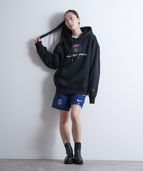 BlackpinkxPSG 】BlackpinkxPSG Paris 16 Elevated Hoodie ST856