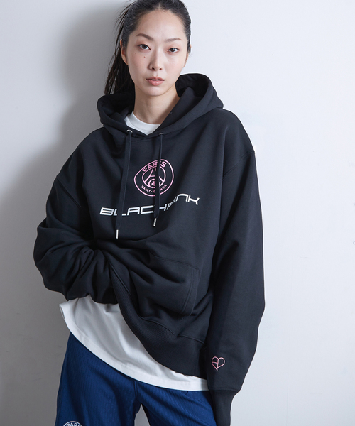 BlackpinkxPSG 】BlackpinkxPSG Paris 16 Elevated Hoodie ST856