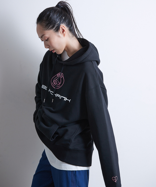 PARIS SAINT-GERMAIN(パリサンジェルマン)の「【BlackpinkxPSG 】BlackpinkxPSG Paris 16 Elevated Hoodie ST856- BLKPSG- BP2(パーカー・メンズ・ブラック・SMALL/MEDIUM/LARGE/X-LARGE/XX-LARGE)」の12枚目の写真