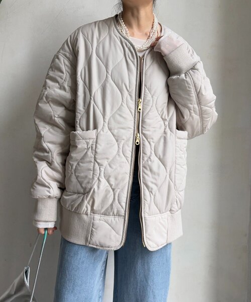 DouDou（ドゥドゥ）の「キルティングMA1（その他アウター）」 - WEAR