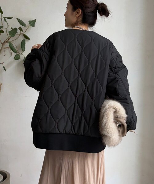 DouDou（ドゥドゥ）の「キルティングMA1（その他アウター）」 - WEAR