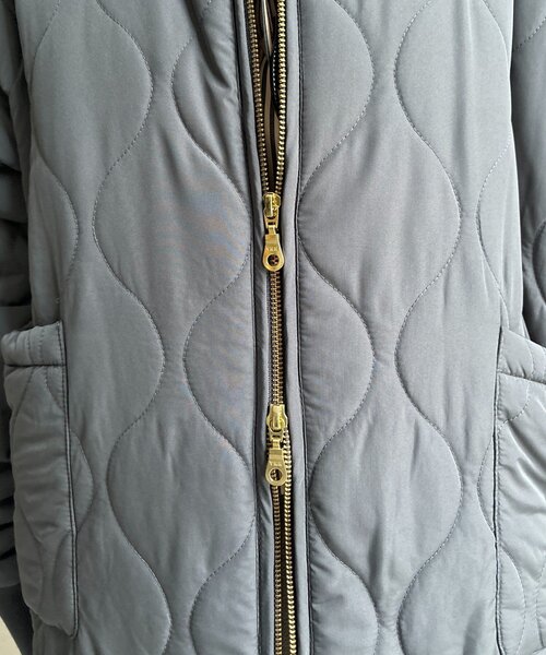 DouDou（ドゥドゥ）の「キルティングMA1（その他アウター・レディース・ブラック/チャコールグレー/ホワイト系その他/ベージュ・FREE）」の15枚目の写真