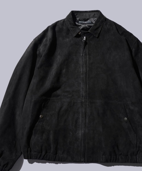 SUNNY  SPORTS（サニースポーツ）の「SUNNY SPORTS GOLF / サニースポーツゴルフ LEATHER SWING TOP レザー スイングトップ（ブルゾン・メンズ・ブラック系その他/ブラック・X-SMALL/MEDIUM/LARGE）」の2枚目の写真