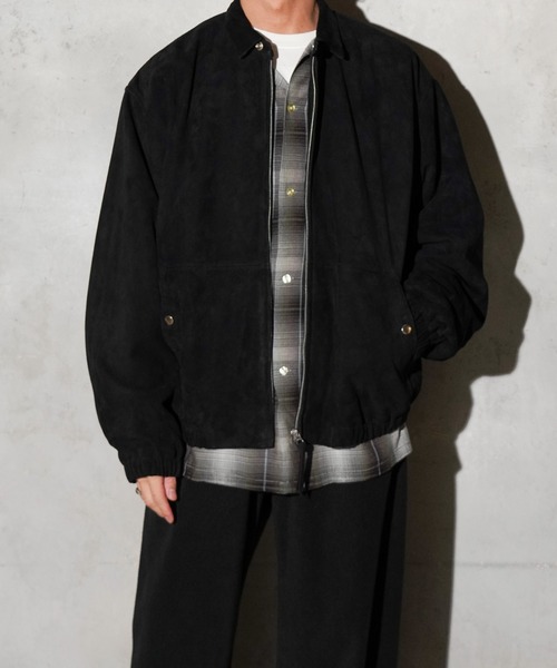 SUNNY  SPORTS（サニースポーツ）の「SUNNY SPORTS GOLF / サニースポーツゴルフ LEATHER SWING TOP レザー スイングトップ（ブルゾン・メンズ・ブラック系その他/ブラック・X-SMALL/MEDIUM/LARGE）」の15枚目の写真