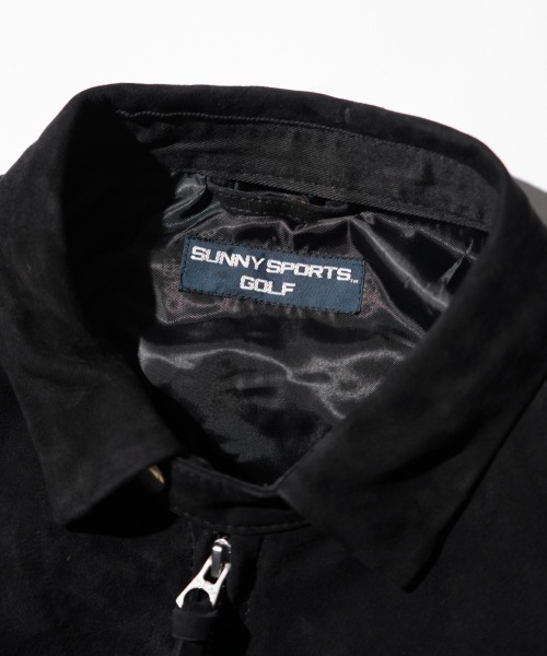 SUNNY  SPORTS（サニースポーツ）の「SUNNY SPORTS GOLF / サニースポーツゴルフ LEATHER SWING TOP レザー スイングトップ（ブルゾン・メンズ・ブラック系その他/ブラック・X-SMALL/MEDIUM/LARGE）」の13枚目の写真