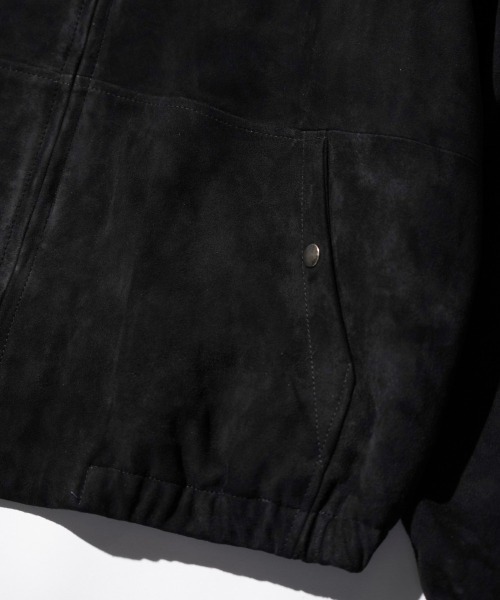 SUNNY  SPORTS（サニースポーツ）の「SUNNY SPORTS GOLF / サニースポーツゴルフ LEATHER SWING TOP レザー スイングトップ（ブルゾン・メンズ・ブラック系その他/ブラック・X-SMALL/MEDIUM/LARGE）」の10枚目の写真