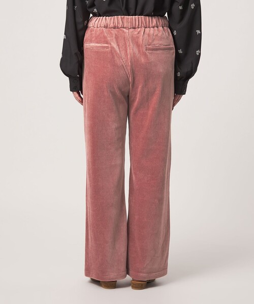 A DAY IN THE LIFE UNITED ARROWS(アデイインザライフユナイテッドアローズ)の「カットコーデュロイ ワイドイージーパンツ <A DAY IN THE LIFE>(その他パンツ・レディース・ブラック/グレー系/オフホワイト/モカ/ピンク・M/S)」の19枚目の写真