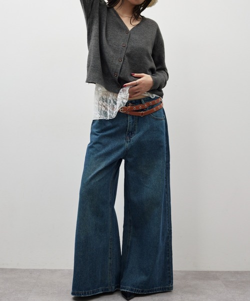 HANNE（アン）の「ロングハトメベルト（ベルト・レディース・ブラック/ブラウン・FREE）」の5枚目の写真