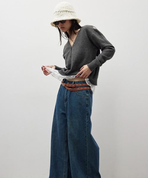 HANNE（アン）の「ロングハトメベルト（ベルト・レディース・ブラック/ブラウン・FREE）」の6枚目の写真