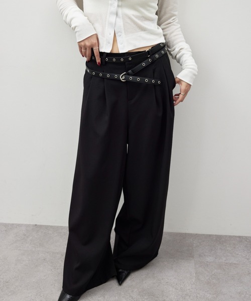 HANNE（アン）の「ロングハトメベルト（ベルト・レディース・ブラック/ブラウン・FREE）」の12枚目の写真