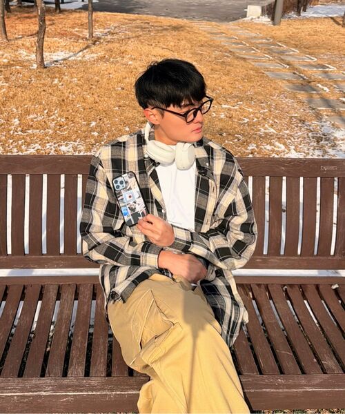 AGOD（エージーオーディー）の「ワイドビッグポケットコットンカーゴバンディングパンツ[カーキ]（スウェットパンツ・メンズ・その他・SMALL/MEDIUM/LARGE/X-LARGE）」の8枚目の写真