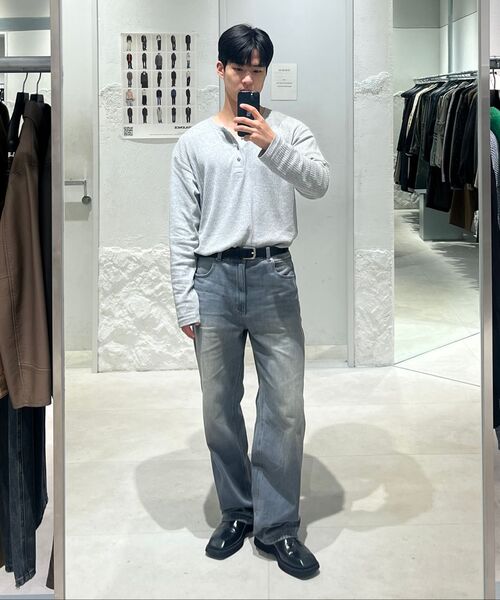 INSILENCE(インサイロンス)の「リブヘンリーネックロングスリーブBLACK(Tシャツ/カットソー・レディース・その他・SMALL/MEDIUM/LARGE)」の11枚目の写真
