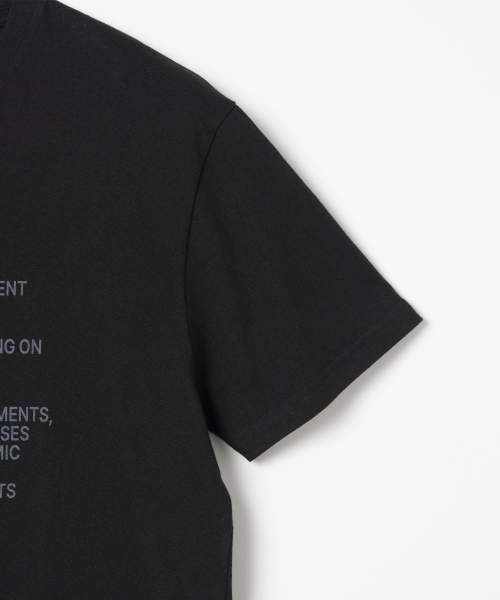 Millo Archive（ミロ アーカイブ）の「ニューサブタイトルTシャツ[ブラック]（Tシャツ/カットソー・メンズ・その他・LARGE/X-LARGE/MEDIUM）」の4枚目の写真