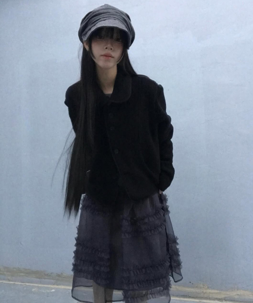 Wave Fleece Jacket (FL-049_Black)（その他アウター）｜FLAREUP