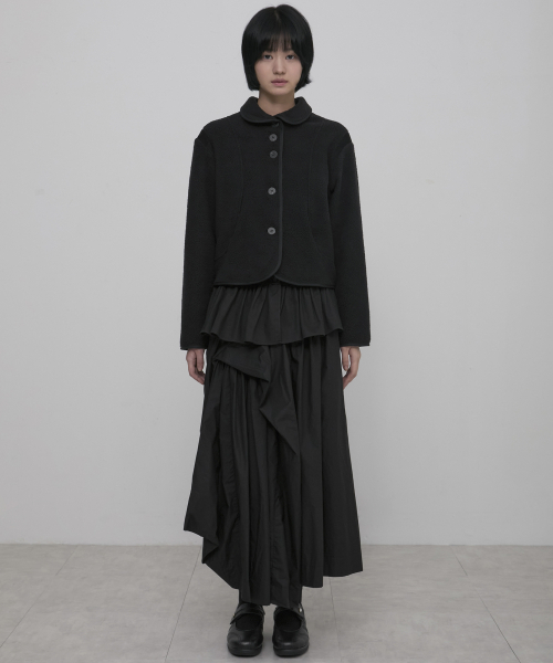 Wave Fleece Jacket (FL-049_Black)（その他アウター）｜FLAREUP