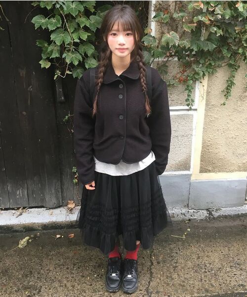 セール】Wave Fleece Jacket (FL-049_Black)（その他アウター