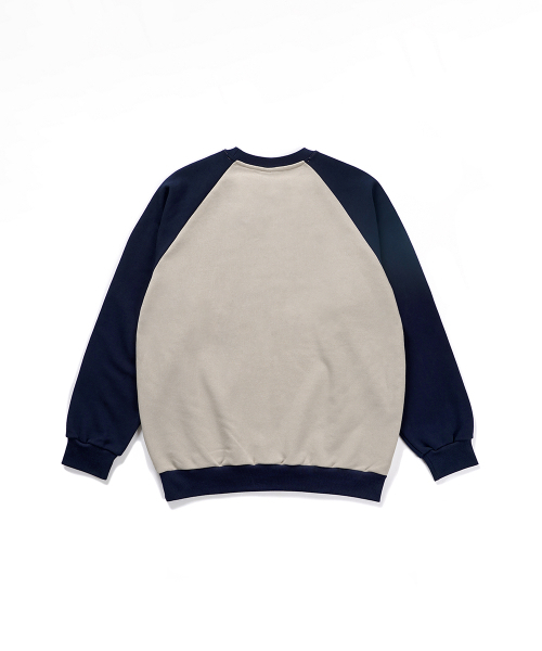GAKKAI UNIONS(ガッカイユニオンズ)の「クルカードラグランスウェットネイビー(スウェット・レディース・その他・LARGE/X-LARGE/SMALL/MEDIUM)」の2枚目の写真