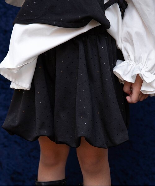 BREEZE（ブリーズ）の「Belchic キラキラボトム_ジュニア対応（その他パンツ・キッズ・グレー/ブラック・90/100/110/120/130/140）」の6枚目の写真