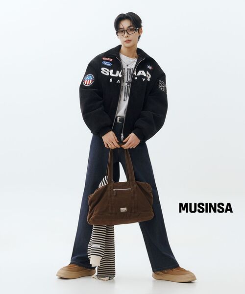 SUPERSUB(スーパーサブ)の「生地ストレートデニムパンツ - ブルー(デニムパンツ・レディース・その他・SMALL/MEDIUM/LARGE)」の9枚目の写真