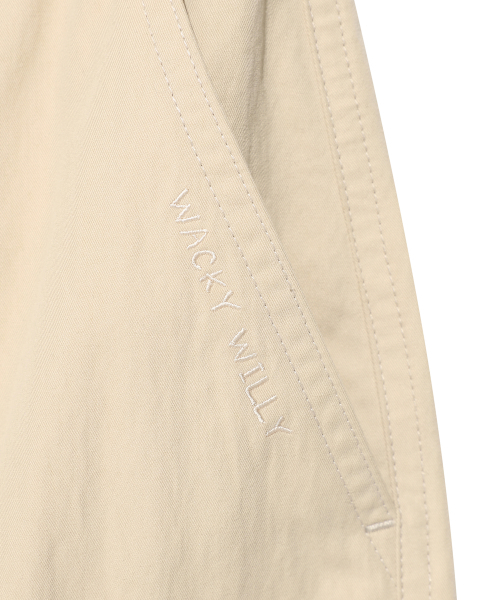 Wacky WiLLy（ワッキーウィリー）の「ウィメンズカーゴパラシュートパンツベージュ（その他パンツ・レディース・その他・SMALL/MEDIUM）」の5枚目の写真