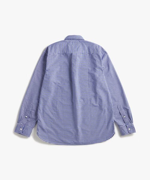 TOMMY HILFIGER（トミーヒルフィガー）の「ヘリテージオックスフォードギンガムシャツ（シャツ/ブラウス・メンズ・ブルー/マルチ・LARGE/SMALL/MEDIUM/X-LARGE）」の3枚目の写真