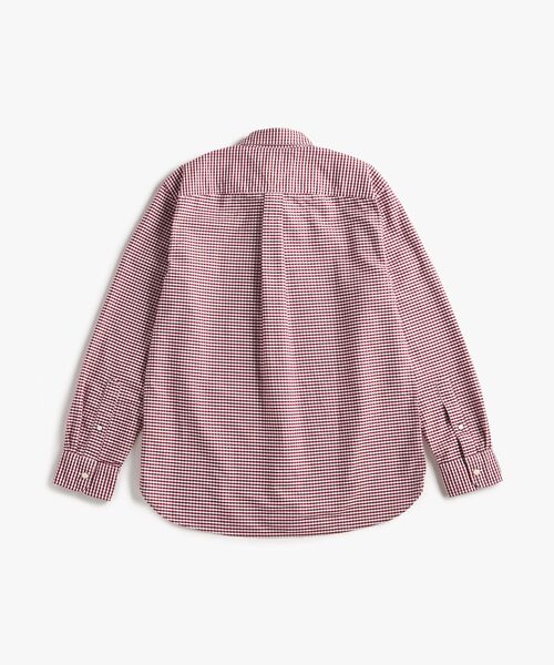 TOMMY HILFIGER（トミーヒルフィガー）の「ヘリテージオックスフォードギンガムシャツ（シャツ/ブラウス・メンズ・ブルー/マルチ・LARGE/SMALL/MEDIUM/X-LARGE）」の4枚目の写真