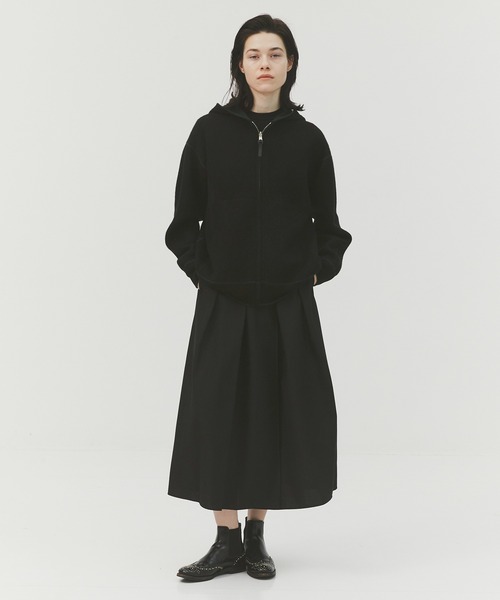 CASHMERE CASHMERE/カシミヤカシミヤ】CASHMERE REVERSIBLE ZIP UP 