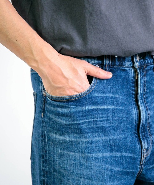 SPELLBOUND（スペルバウンド）の「[SPELLBOUND / スペルバウンド] ストレッチデニム 5Pイージーパンツ（デニムパンツ・メンズ・インディゴブルー・28inch/30inch/32inch/34inch）」の11枚目の写真