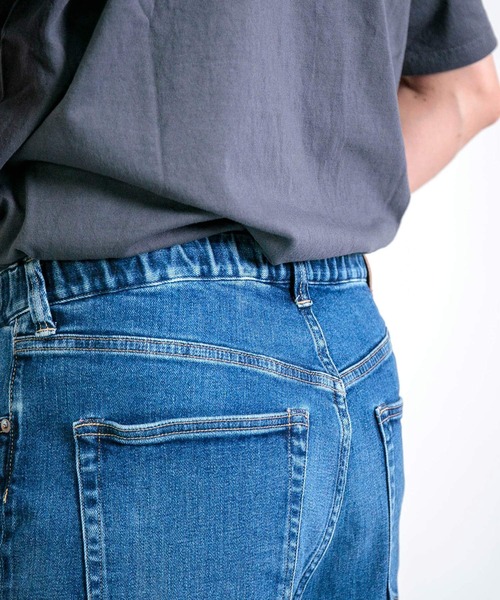 SPELLBOUND（スペルバウンド）の「[SPELLBOUND / スペルバウンド] ストレッチデニム 5Pイージーパンツ（デニムパンツ・メンズ・インディゴブルー・28inch/30inch/32inch/34inch）」の13枚目の写真