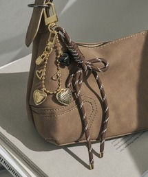 SETUP7（セットアップセブン）の「【GOLDY】ハート ミリアッド コード バッグ チャーム 7251101（キーホルダー）」