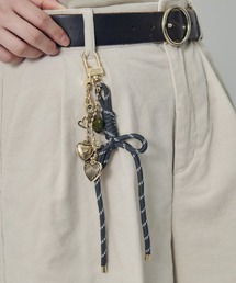 SETUP7（セットアップセブン）の「【GOLDY】ハート ミリアッド コード バッグ チャーム 7251101（キーホルダー）」