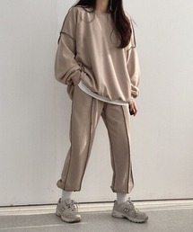 SallyLunn（サリーラン）の「アウトステッチスウェットセットアップ（セットアップ）」