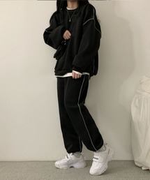 SallyLunn（サリーラン）の「アウトステッチスウェットセットアップ（セットアップ）」