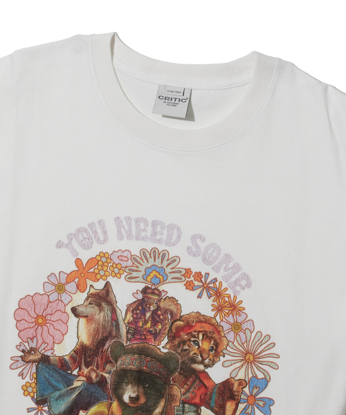 CRITIC(クリティック)の「YOU NEED SOME PEACE T-SHIRTS WHITE(Tシャツ/カットソー・メンズ・その他・MEDIUM/LARGE/X-LARGE)」の4枚目の写真