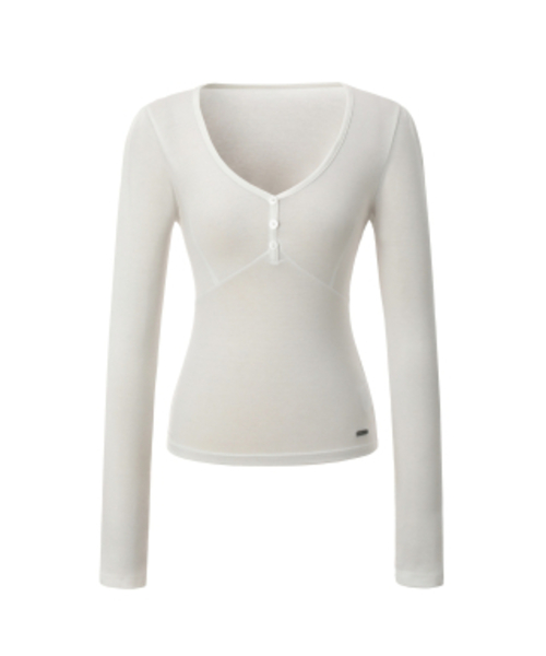 KHAKIPOINT(カーキポイント)の「Puff Long Sleeve (ivory)(Tシャツ/カットソー・レディース・その他・FREE)」の2枚目の写真