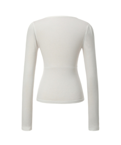 KHAKIPOINT(カーキポイント)の「Puff Long Sleeve (ivory)(Tシャツ/カットソー・レディース・その他・FREE)」の3枚目の写真