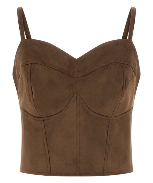 Guess(ゲス)の「SL Nunzia Corset ビスチェ コルセット(その他トップス・レディース・ダークブラウン・X-SMALL/SMALL/MEDIUM)」の5枚目の写真
