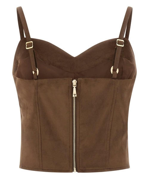 Guess(ゲス)の「SL Nunzia Corset ビスチェ コルセット(その他トップス・レディース・ダークブラウン・X-SMALL/SMALL/MEDIUM)」の6枚目の写真