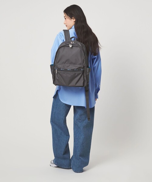 LeSportsac（レスポートサック）の「【別注】＜LeSportsac＞ルート バックパック（ショルダーバッグ・レディース・ブラック/ダークグレー・FREE）」の6枚目の写真