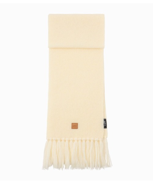 A.P.C.(アーペーセー)の「ECHARPE CAROL(マフラー・レディース・キナリ/ライトグレー・ONESIZE)」の1枚目の写真