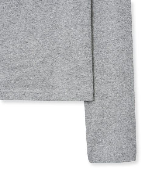 YALE(イェール)の「カットオフロングスリーブ_グレー(Tシャツ/カットソー・レディース・その他・SMALL/MEDIUM)」の7枚目の写真