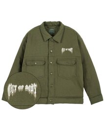 ASTRAL PROJECTION（アストラルプロジェクション）の「アウトオブボディオーバーサイズトラッカージャケット_カーキ（ダウンジャケット/コート）」