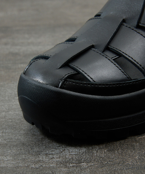 PADRONE(パドローネ)の「PADRONE パドローネ / GURRKHA SHOES with #884C Vibram ビブラムソールレザーグルカシューズ / PU8840-2010(スニーカー・メンズ・ブラック・40/41/42/43)」の8枚目の写真